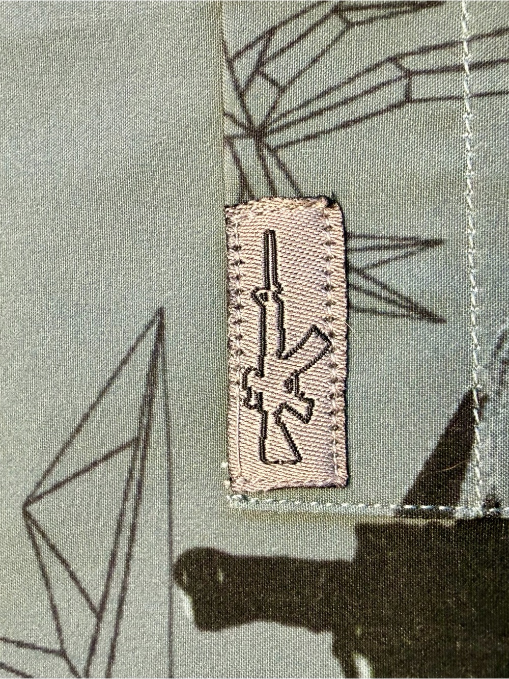 Sick Retro Rifle Button-up - Picture 6 of 10